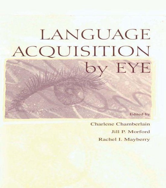 Language Acquisition By Eye - cover