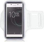 Sony Xperia L1 Sportband Hardloop armband Wit