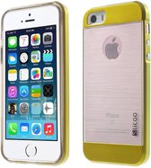 Slicoo Combi Backcase iPhone 5(s)/SE - Goud/Geel