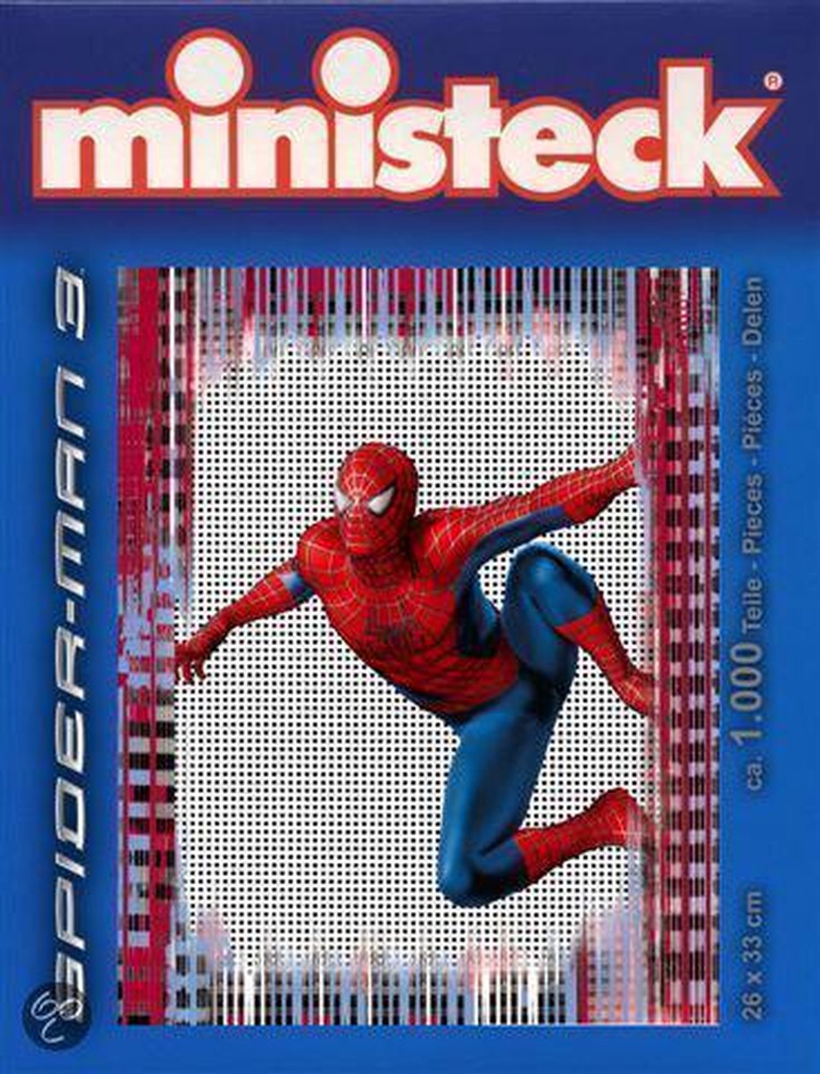 plan thuis hoogtepunt Ministeck Spider-Man Hanging Red 1750-delig | bol.com