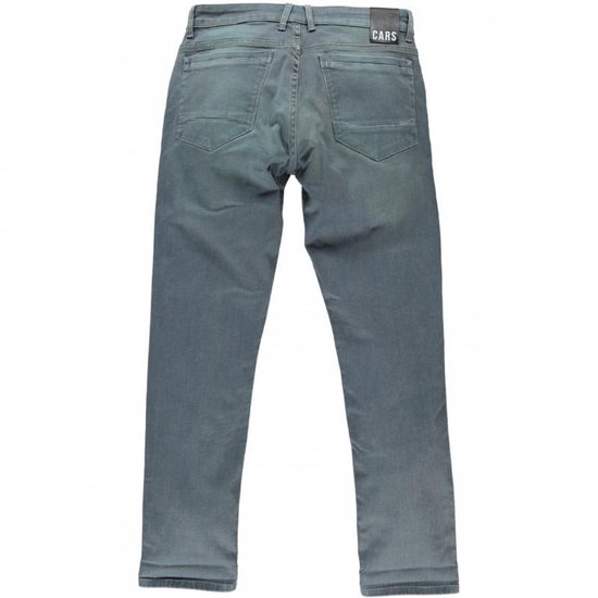 Cars Jeans-Heren jeans-Regular Fit-Stretch-W27Lengte 32 -Henlow-Grey Blue |  bol.com