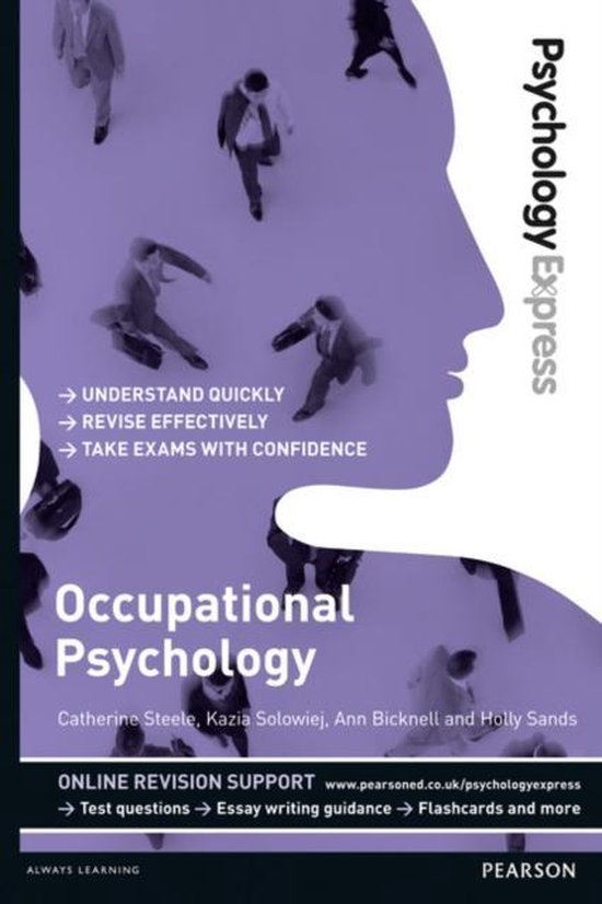 Occupational Psychology 9781447921684 Catherine Steele Boeken