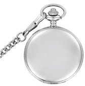 Zak horloge- halskettinghorloge - 43 mm- glans rvs
