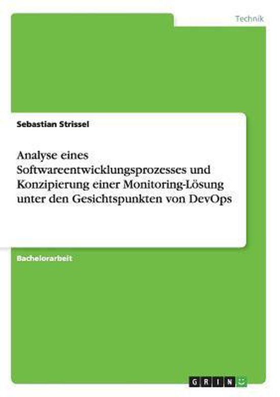 Analyse eines Softwareentwicklungsprozesses und Konzipierung ... - cover
