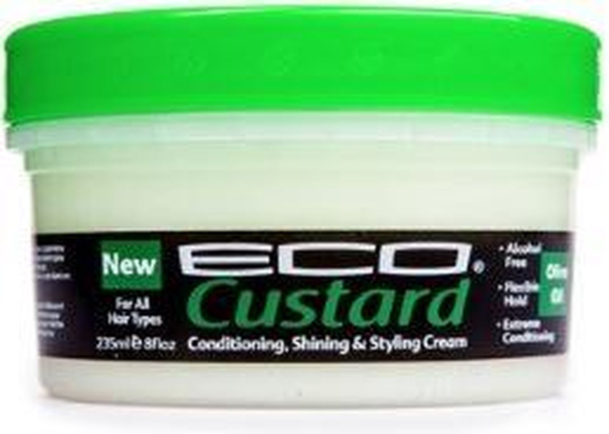Custard Conditioning Shining & Styling Cream Olive Oil 235 ml