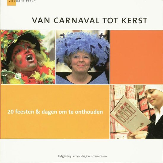 Cover van het boek 'Van carnaval tot kerst' van  Nvt