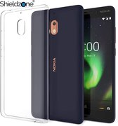 Shieldzone - Nokia 3.1 siliconen hoesje - Transparant