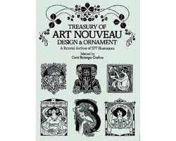 Omslag van Treasury Of Art Nouveau Design