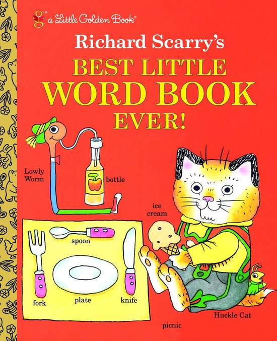 Little Golden Book - Richard Scarry's Best Little Word Book  ... - cover