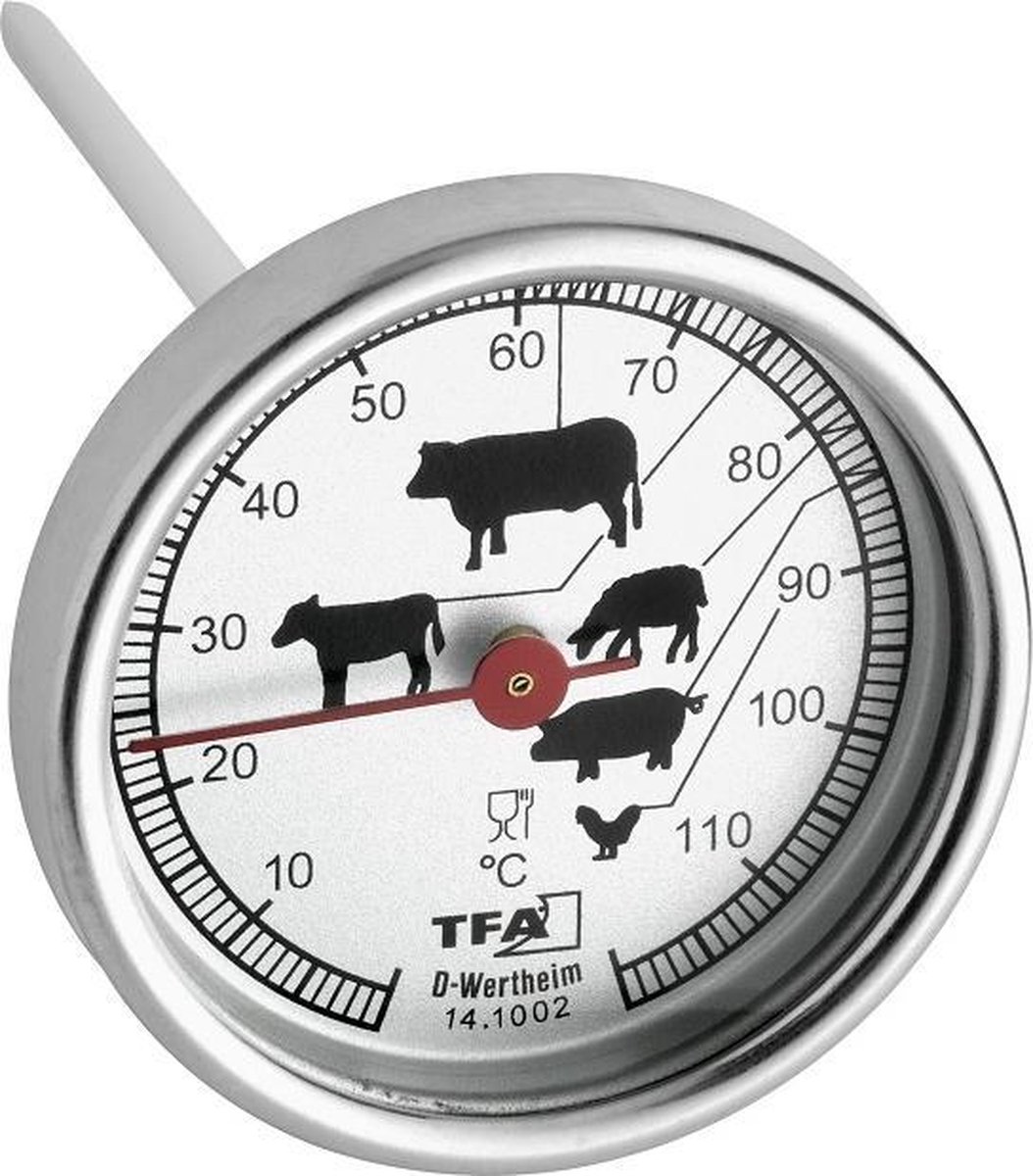 TFA 14.1002.60.90 voedselthermometer Analoog