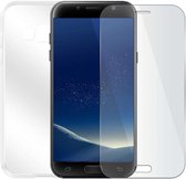 Samsung Galaxy J3 2017 - Beschermingsset - Screenprotector met siliconen hoes