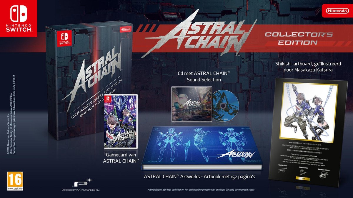 Astral Chain Limited Edition Switch Games bol
