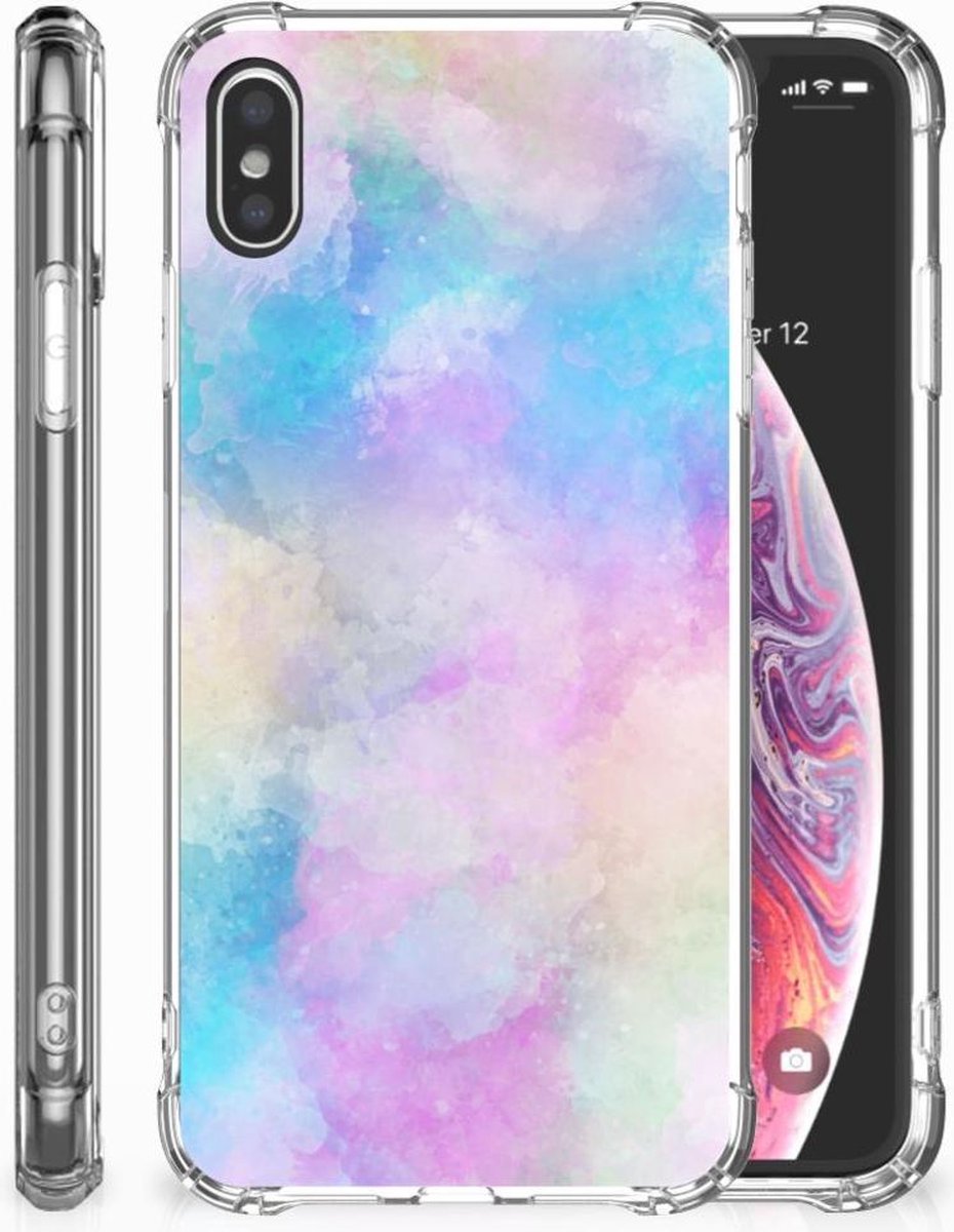 Back Cover Apple iPhone Xs Max Watercolor Light
