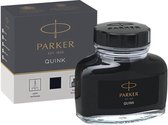 9x Parker Quink inktpot zwart