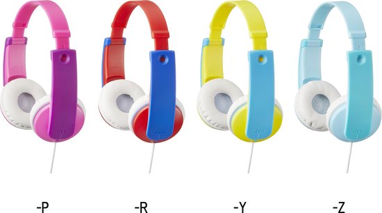 JVC HA-KD7 - On-ear kids koptelefoon - Blauw | bol.com