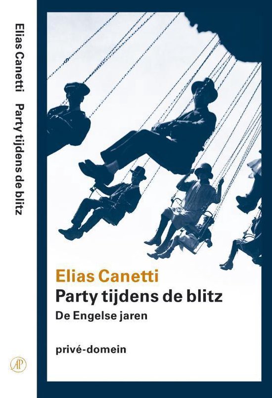 Cover van het boek 'Party tijdens de Blitz' van Elias Canetti