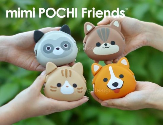 Bol Com Pochi Mimi Friends Portemonnee Chatora