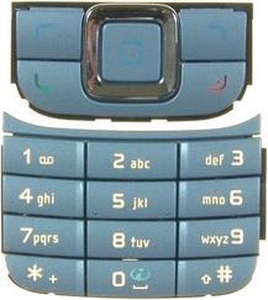 Toetsenbord Nokia 6111 Set Latin Sky Blue Origineel | bol.com