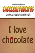 Blank Cookbook Chocolate Recipes