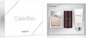 Calvin Klein - Euphoria for Men EDT 100 ml + Aftershave Balm 100 ml + Deo Stick - Giftset