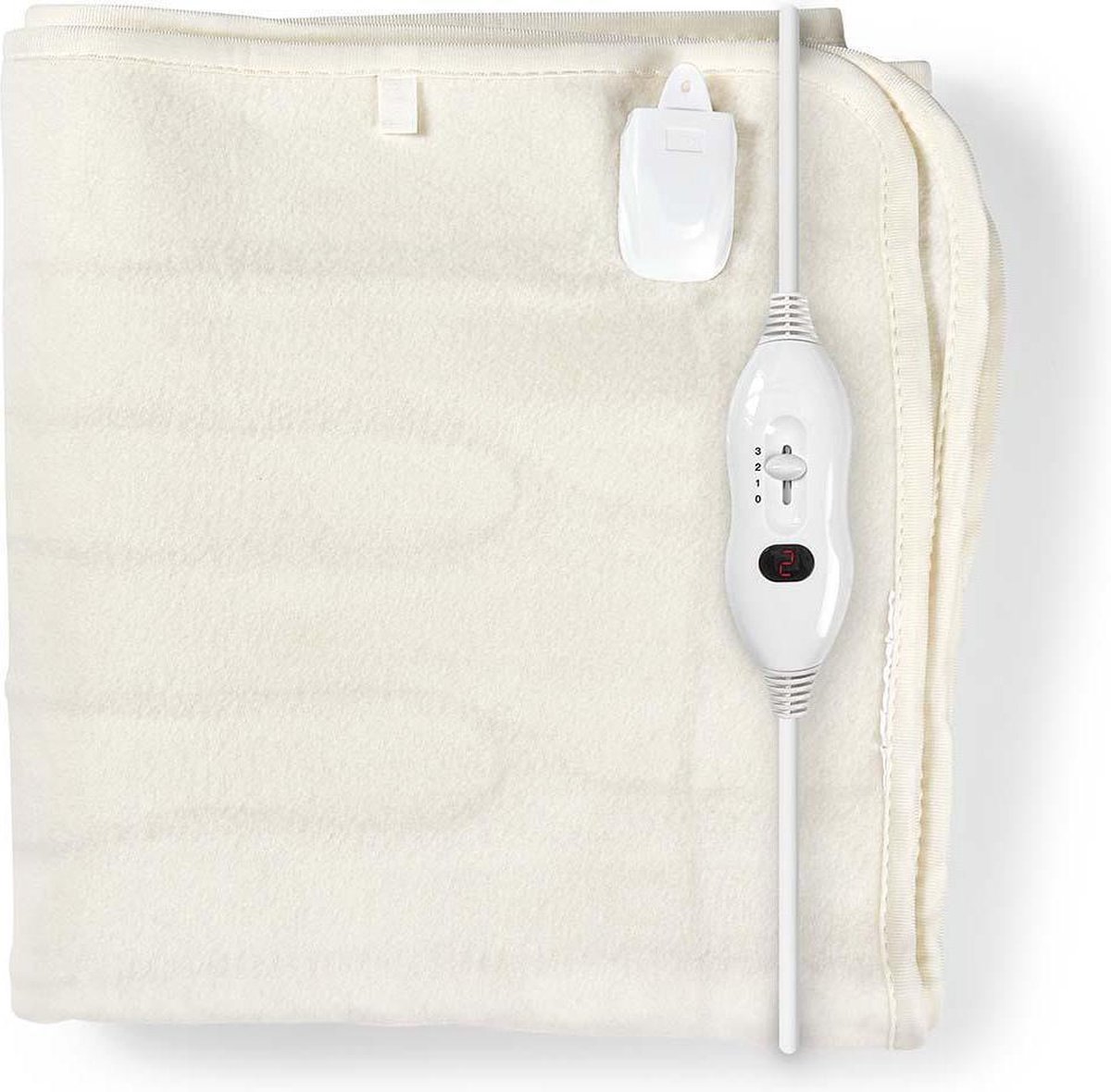 Afbeelding 2 van Nedis Elektrische Onderdeken – 1 Persoon – 150x80 cm – 3 Warmtestanden – Wasbaar