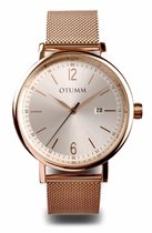 OTUMM Mesh Man Rose Gold Calendar roman