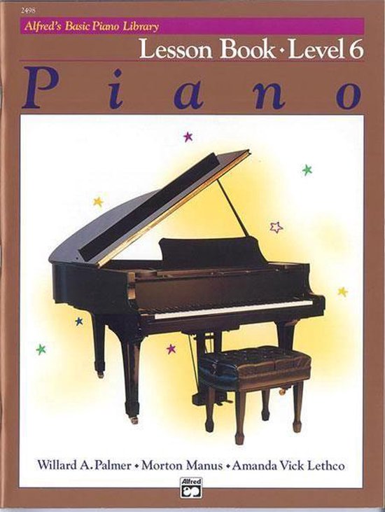 Alfred’s Basic Piano Library | Lesson Book 6 (alleen Engels)