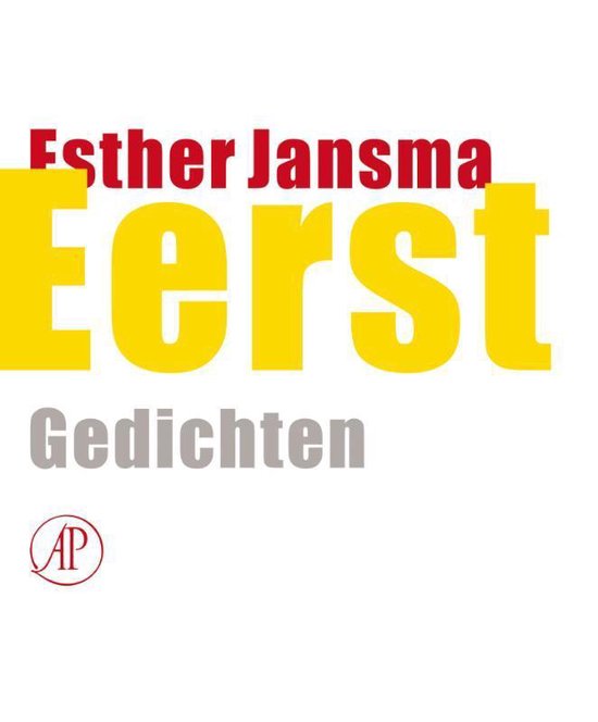 Eerst - cover