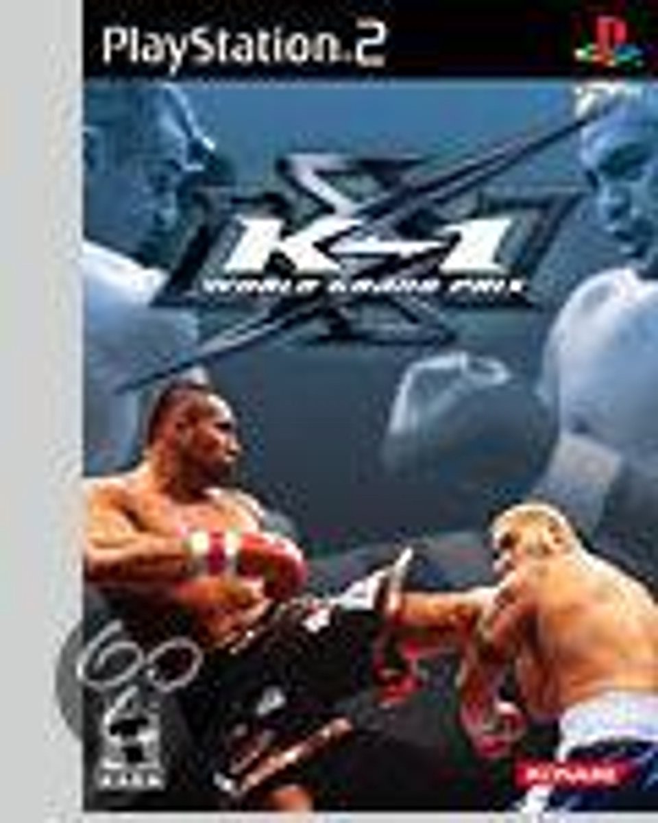 K-1 World GP - PlayStation 2 - PS2