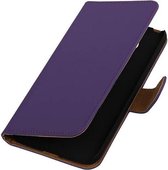 Bookstyle Wallet Case Hoesje voor LG G5 Paars
