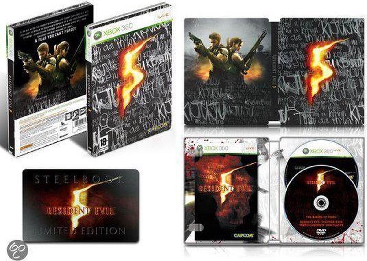 Resident Evil 5: Steelbook Limited Edition - Capcom