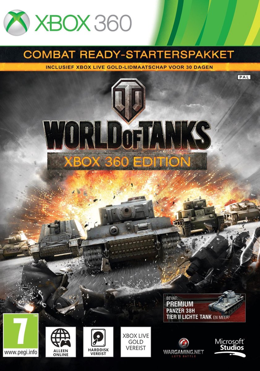 Recyclen Woud Anoi World of Tanks - Combat Ready Starter Pack - Xbox 360 | Games | bol
