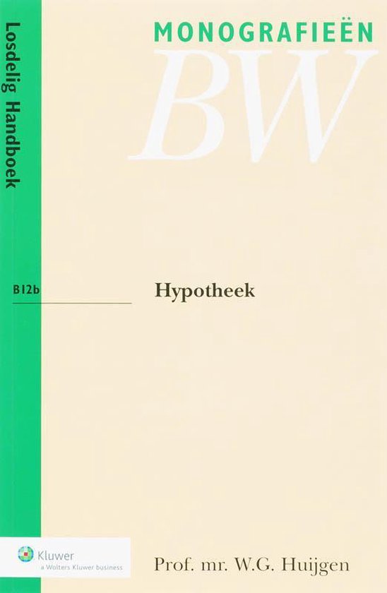 Cover van het boek 'Hypotheek / druk 4' van  Huijgen