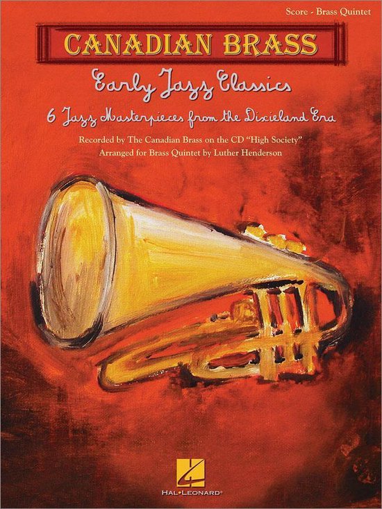 Early Jazz Classics Canadian Brass Quintets Score, Luther Henderson