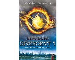 Omslag van Divergent 1 Inwijding
