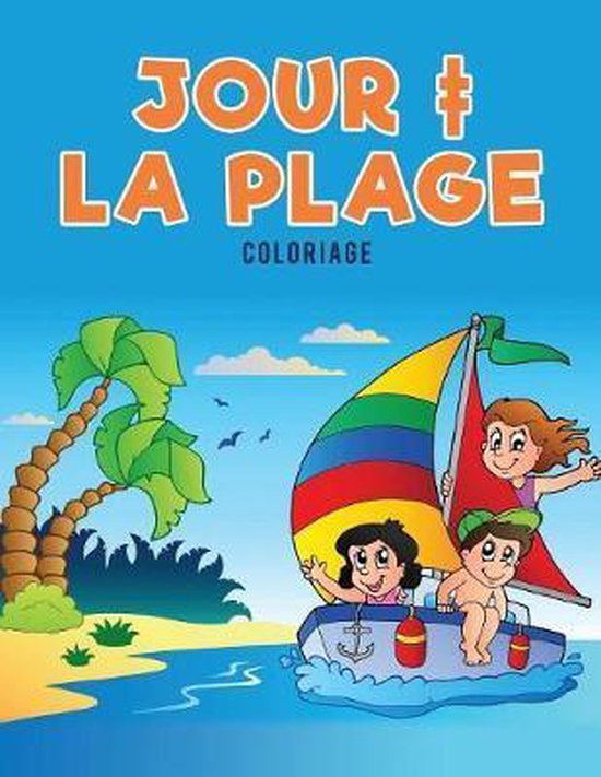 Jour + la plage Coloriage - cover