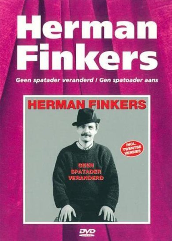 Cover van de film 'Herman Finkers - Geen Spatader Veranderd'