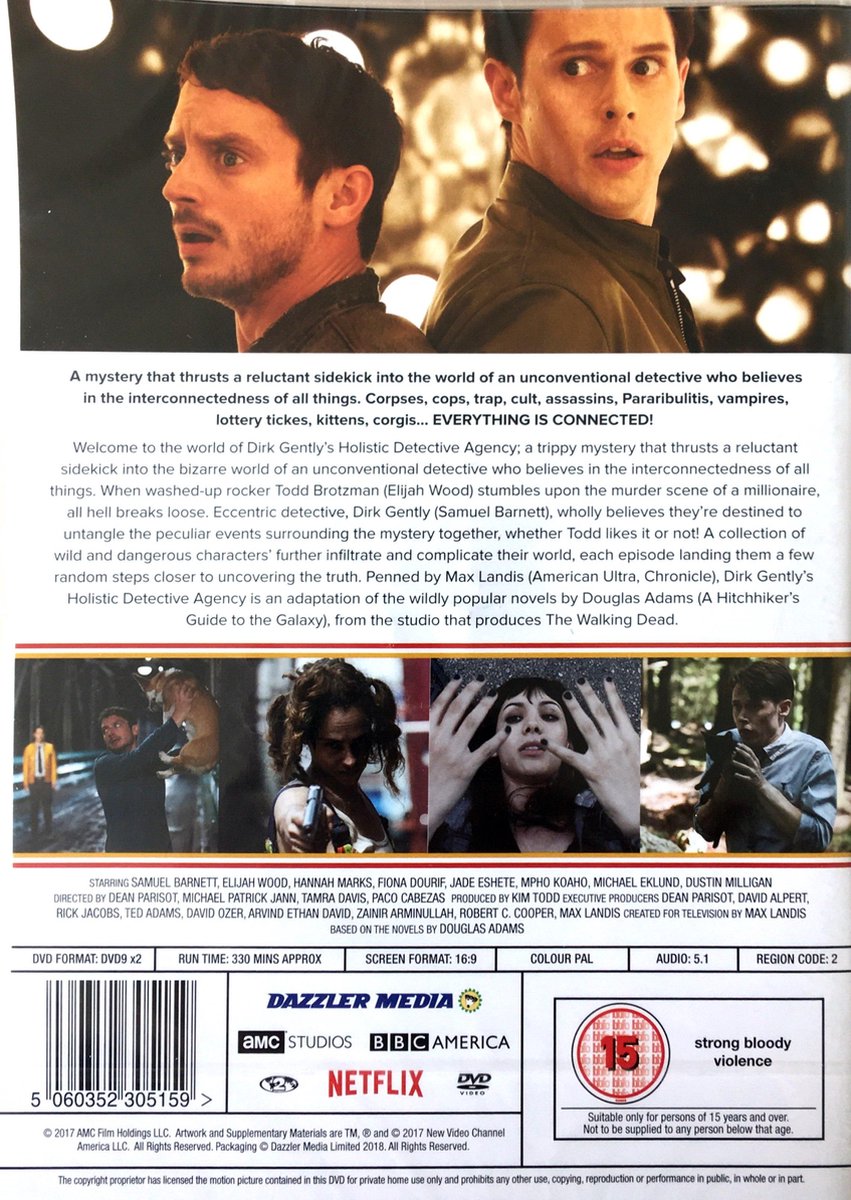 Dirk Gently's Holistic Detective Agency: Season One [DVD] (Dvd) | Dvd's |  bol.com