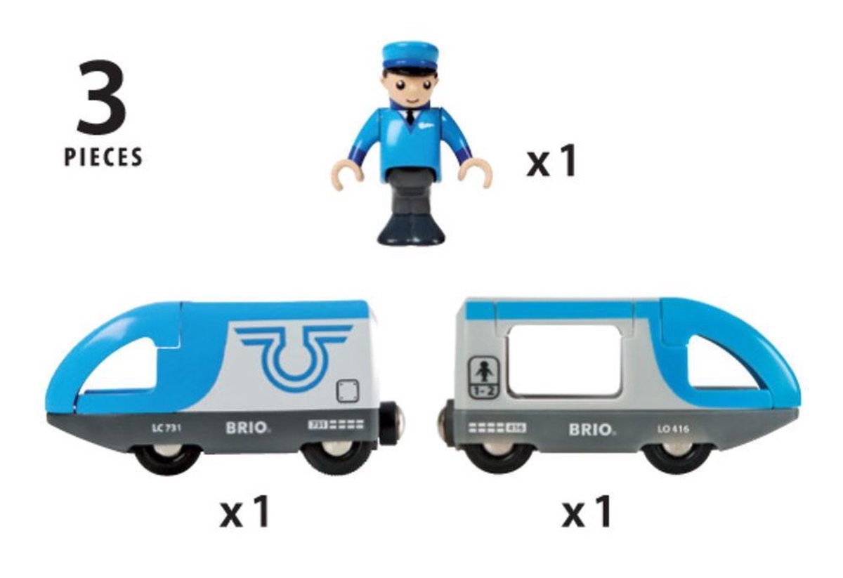 BRIO Passagierstrein op batterijen - 33506 — afbeelding 7