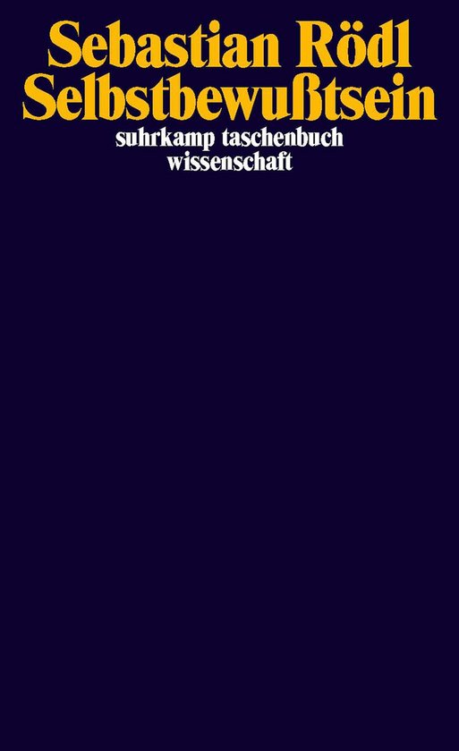 Selbstbewußtsein - cover