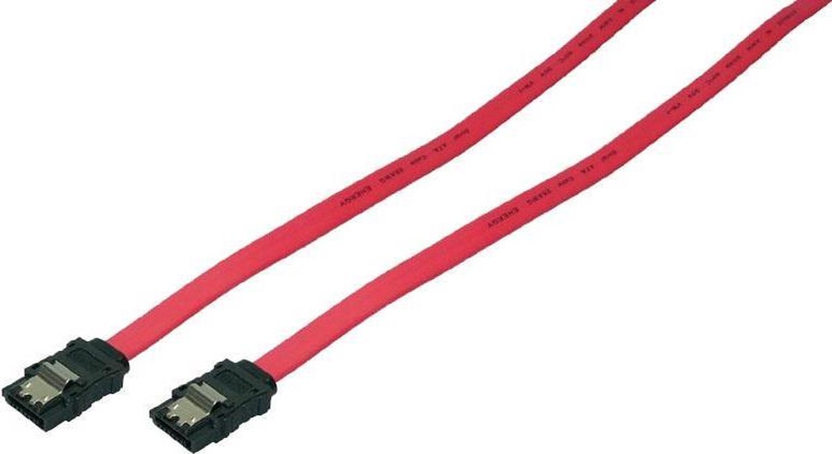 SATA LogiLink 0.90m 6GBs Rood