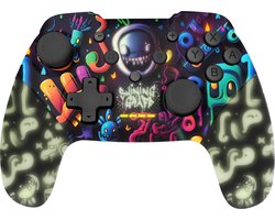 Freeks and Geeks Draadloze Controller - Glow in the Dark - Shining Graff - Geschikt voor Switch/PC