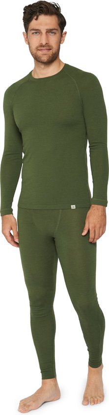 MEETWEE Thermische ondergoed voor heren, compressielaag lange johns