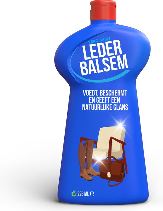 Vero Shine Lederbalsem (225ml) - Voedende leerbalsem voor leeronderhoud