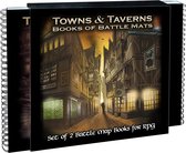 Set of Battle Mats Towns & Taverns - RPG - Engelstalig - Loke Battle Mats