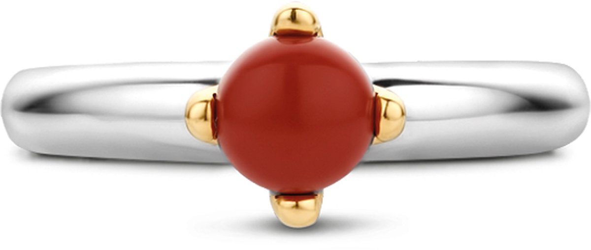 TI SENTO Ring 12179CR - Zilveren dames ring - Maat 52
