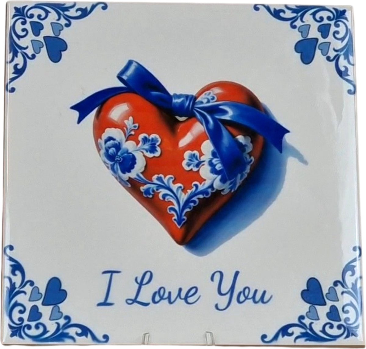 Delfts Blauw Moederdag Tegeltje