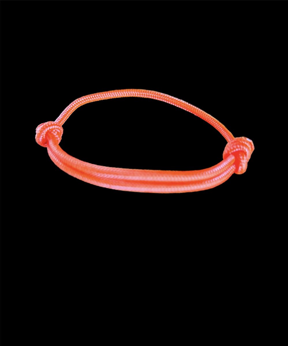 Oranje armband- E.K. Voetbal- Nederlands elftal - oranje - Paracord armband