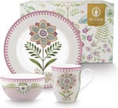 Bol.com Pip Studio Lily & Lotus ontbijtset 3 delig aanbieding