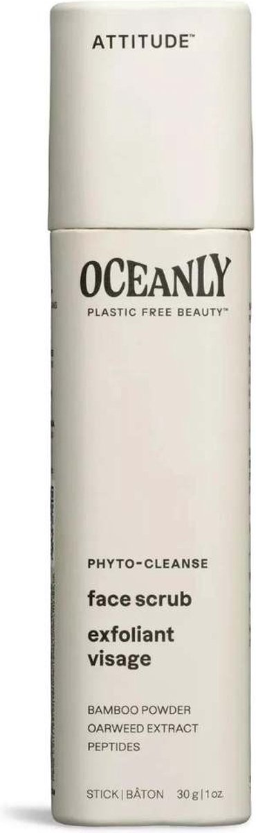 Attitude - Oceanly Face Scrub met Bamboo Poeder - 30gr